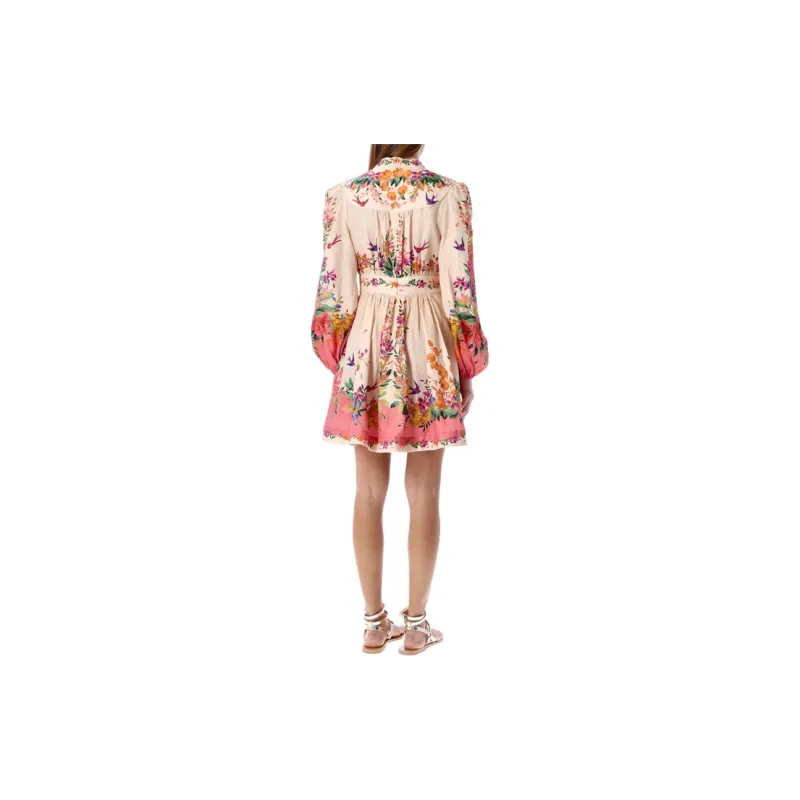 Zimmermann Long-Sleeved Dresses Women's Pink-2