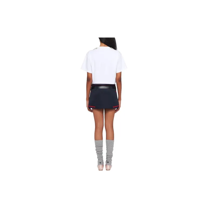 MIU MIU T Shirts Women's White-2