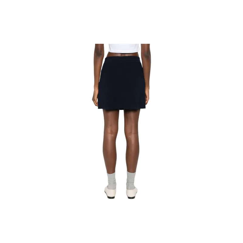 ISABEL MARANT ETOILE Amaline Drawstring Knitted Mini Skirt-1