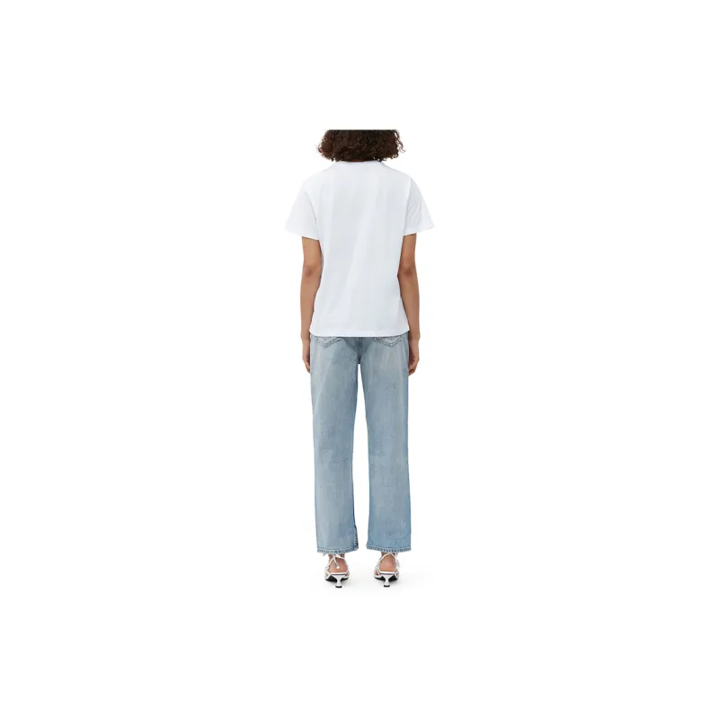GANNI T Shirts Women's Bright White-2