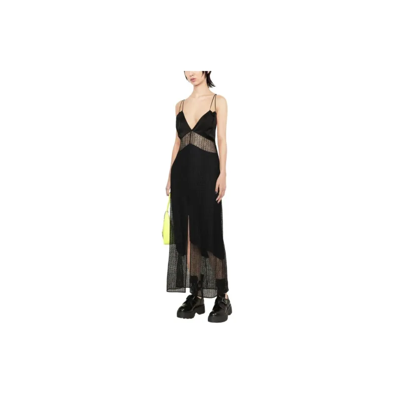 Givenchy 4G-motif Semi-sheer Maxi Dress-1