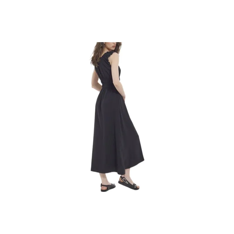 THE KOOPLES Sleeveless Dresses Women's Black-2