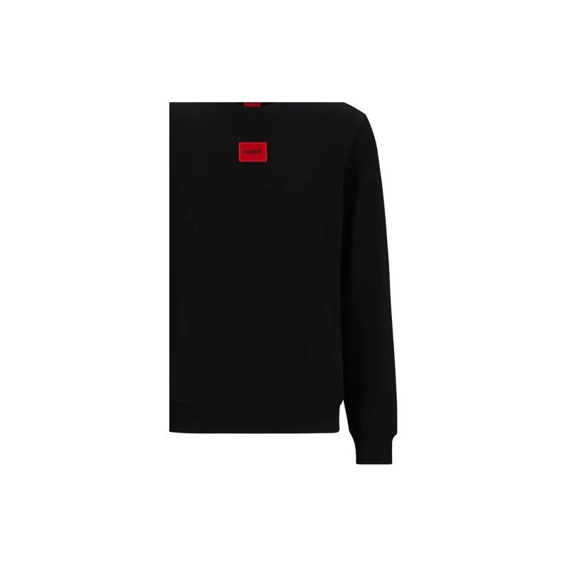 HUGO BOSS Logo Embroidered Crewneck Sweatshirt-3