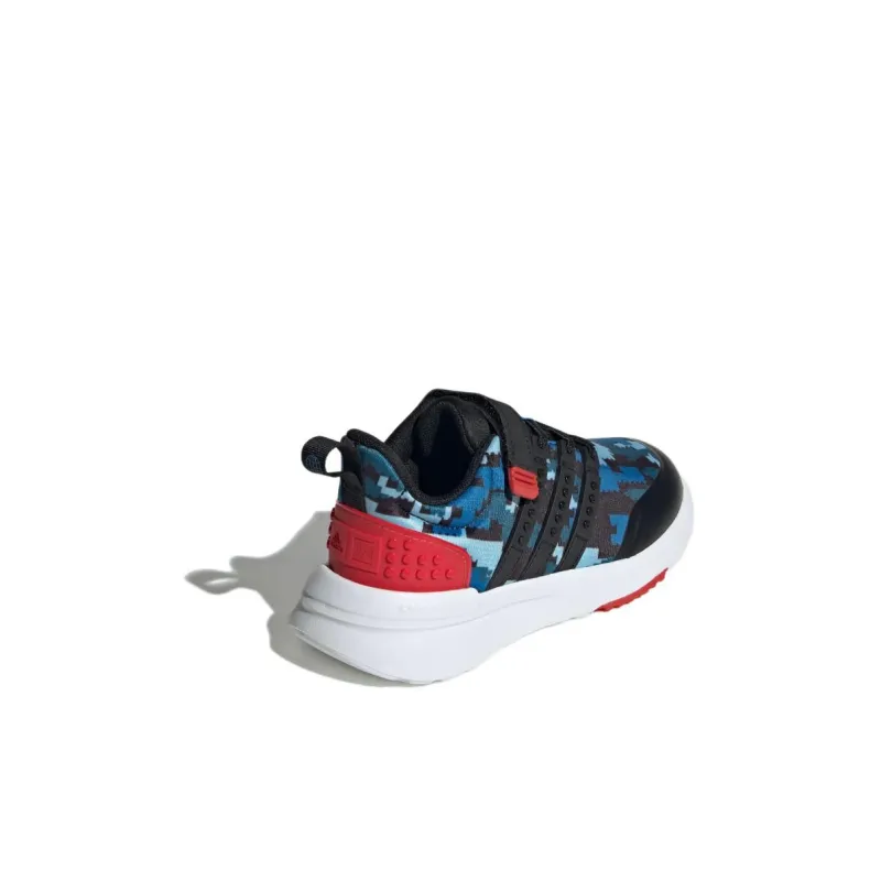 adidas Racer TR21  LEGO X  EL Little Kid 'Blue Digi Camo'-3