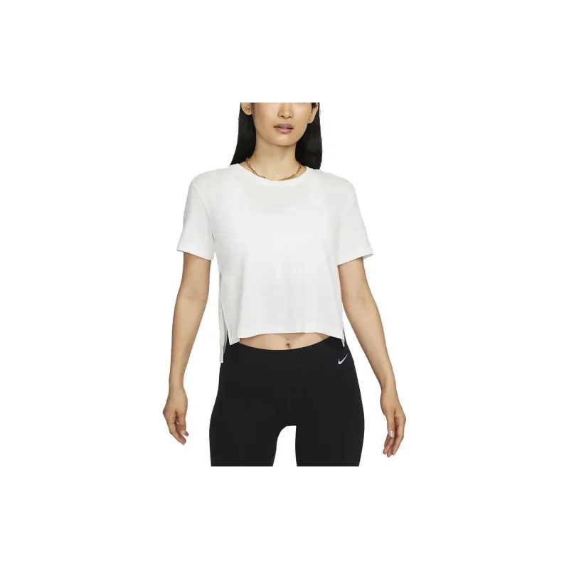 Nike T Shirt Women's Sail White-2