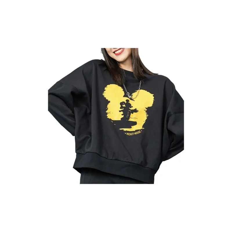 LiNing x Disney Sweatshirt Women's Black-2