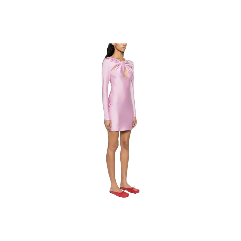 COPERNI FW23 Long Sleeved Dress Women's Pink-2