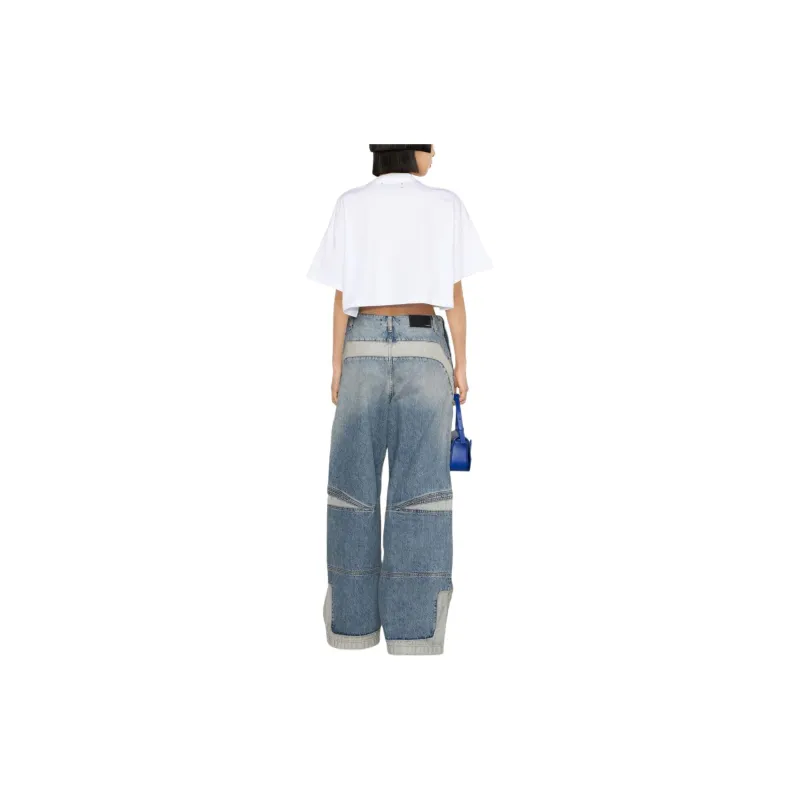 AMIRI Mid rise Wide leg Jeans-2