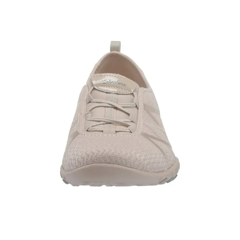 Skechers Breathe-Easy -A Look Slip-Resistant Breathable Lightweight Low-Top Casual Shoes Women's Ecru-4