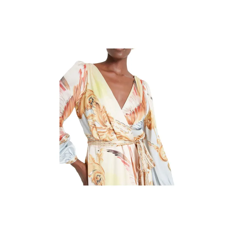 Temperley London Graphic-print Wrap Dress-4