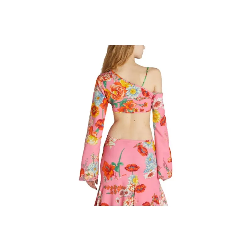 GUCCI Crop Tops Women's Pink-2