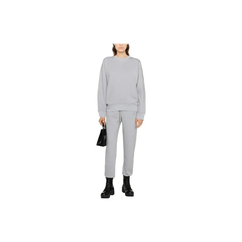 Moncler Knitted Sweatpants Women's Gray-1