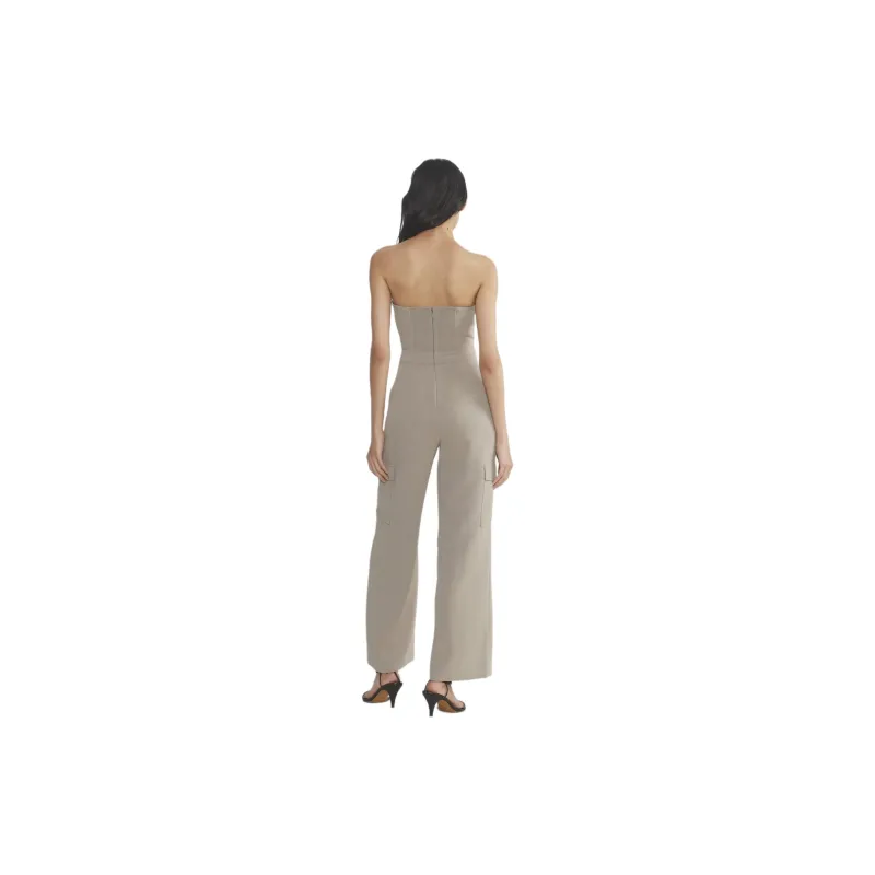 ARITZIA Wilfred Cordial Cargo Jumpsuit Jumpsuit Women's Nomad Taupe/Nomad Gray Umber-2