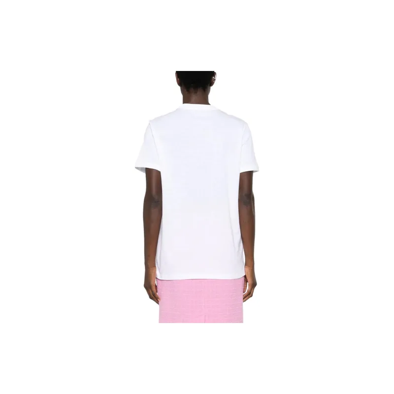 PRADA Logo Plaque Crewneck T Shirt-2