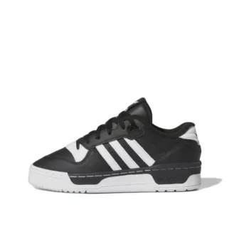 Adidas Rivalry Low Core Black Cloud White GS