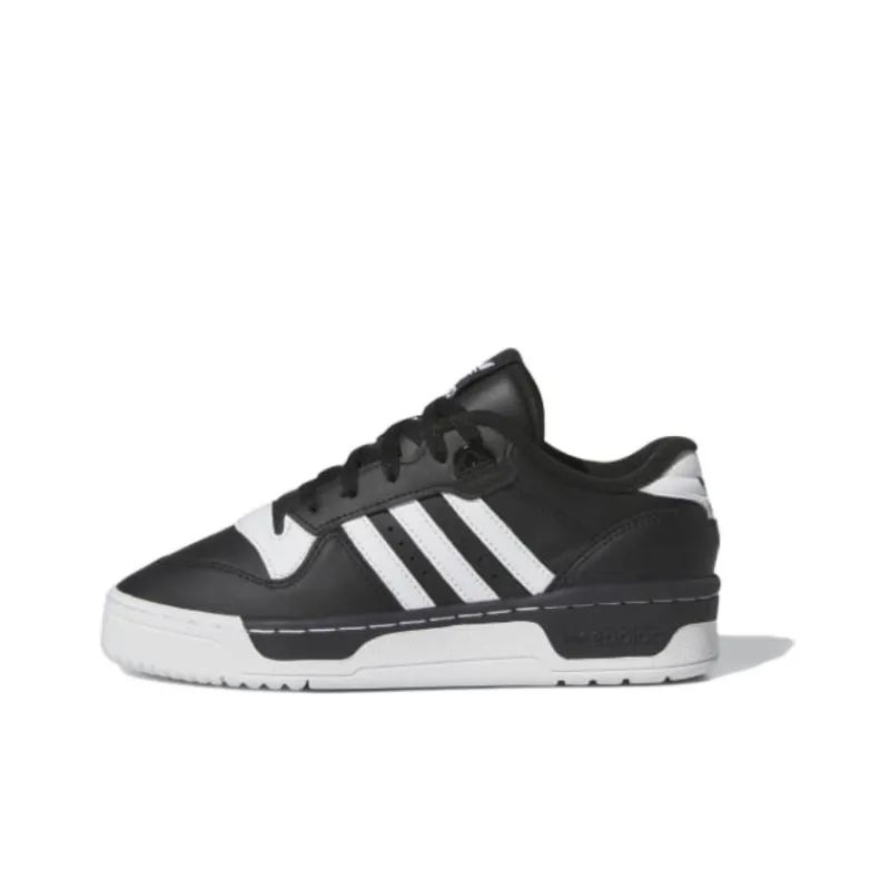 Adidas Rivalry Low Core Black Cloud White GS-0