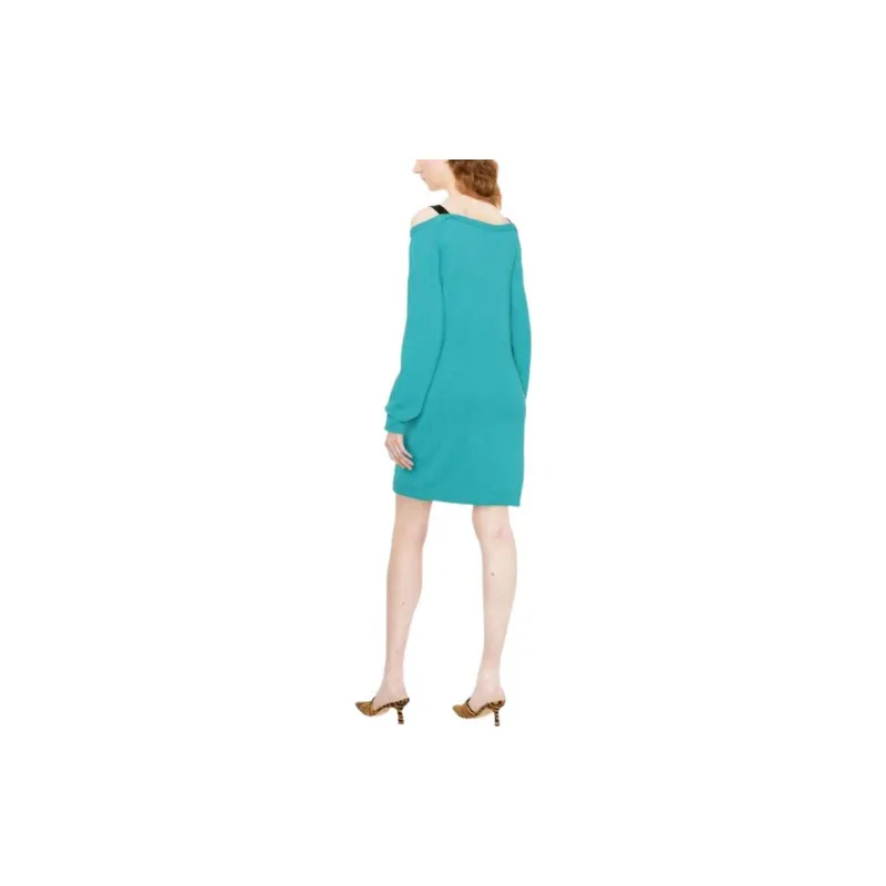 MOSCHINO Long-Sleeved Dresses Women's Green-3