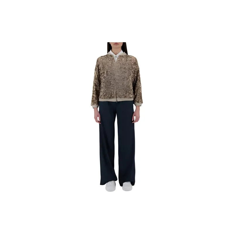 HERNO Sequin embellished Bomber Jacket-3