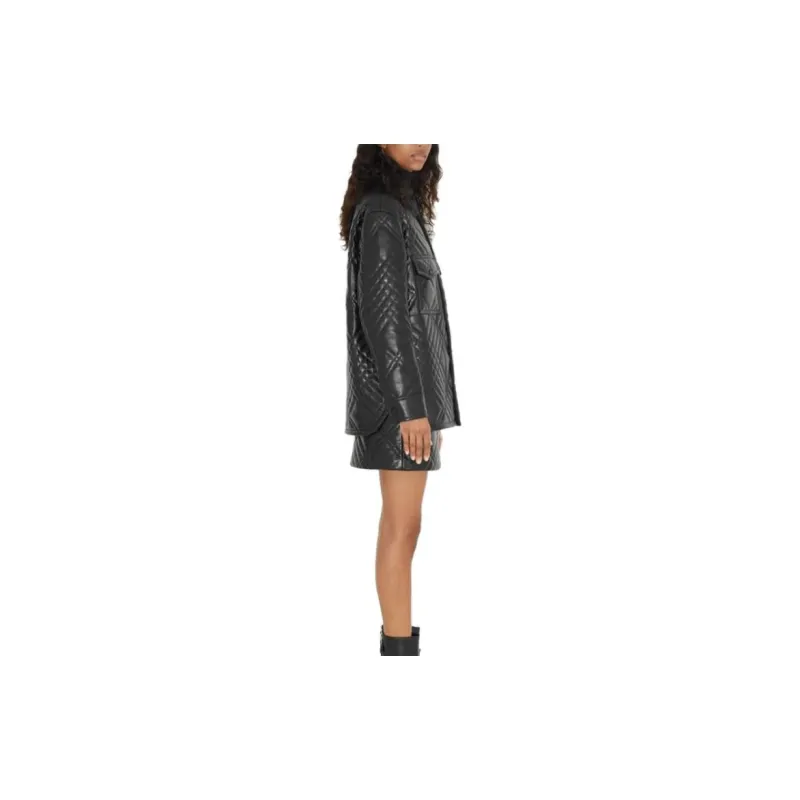 Burberry Casual Short Skirts Women's Black-3