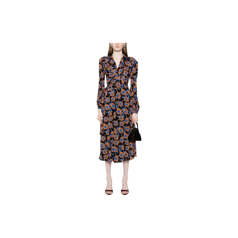 DVF Diane Von Furstenberg Phoenix Geometric-print Reversible Dress-2