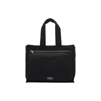Burberry Nylon Tote Bag, Shopping Bag, Handbag Large Size Unisex Black