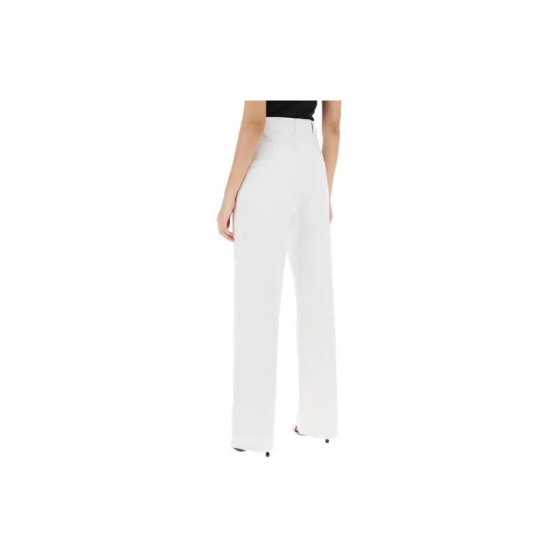 WARDROBE.NYC Jeans Women's White-2