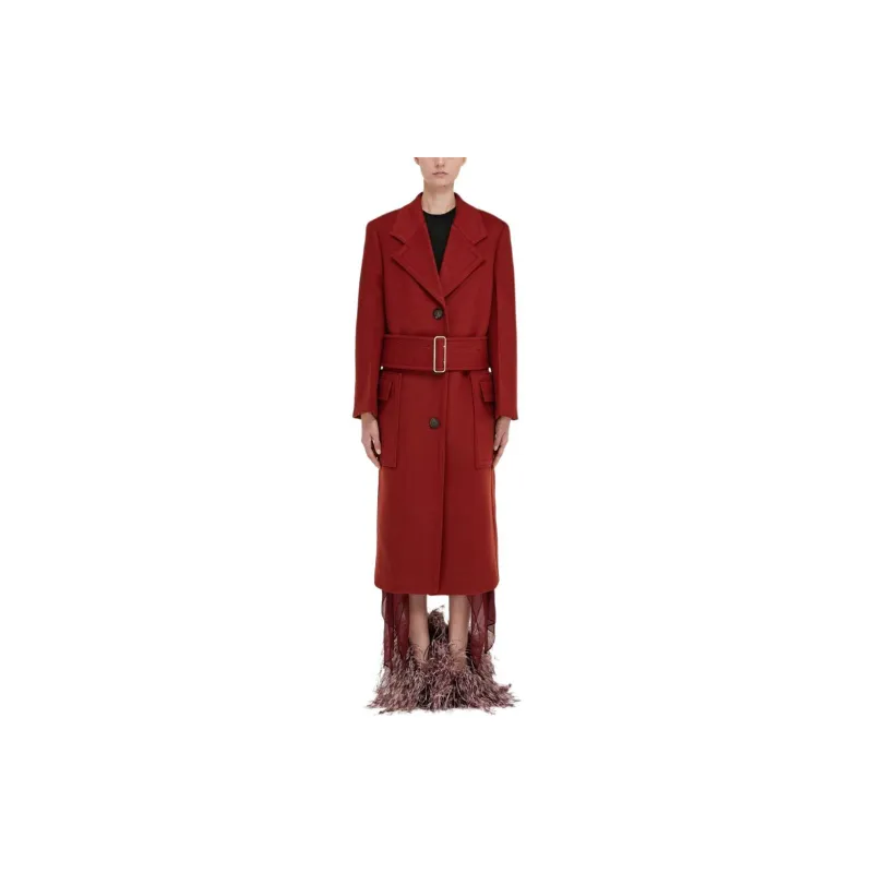Ferragamo Single Breasted Belted Waist Coat-2