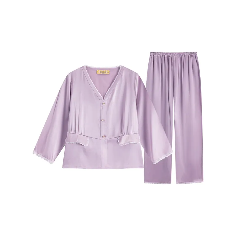 MB Pajama Set Women's Fragrance Purple-0