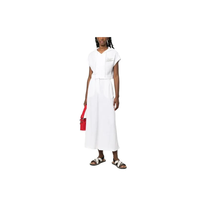 LOVE MOSCHINO Casual Pants Women's White-1