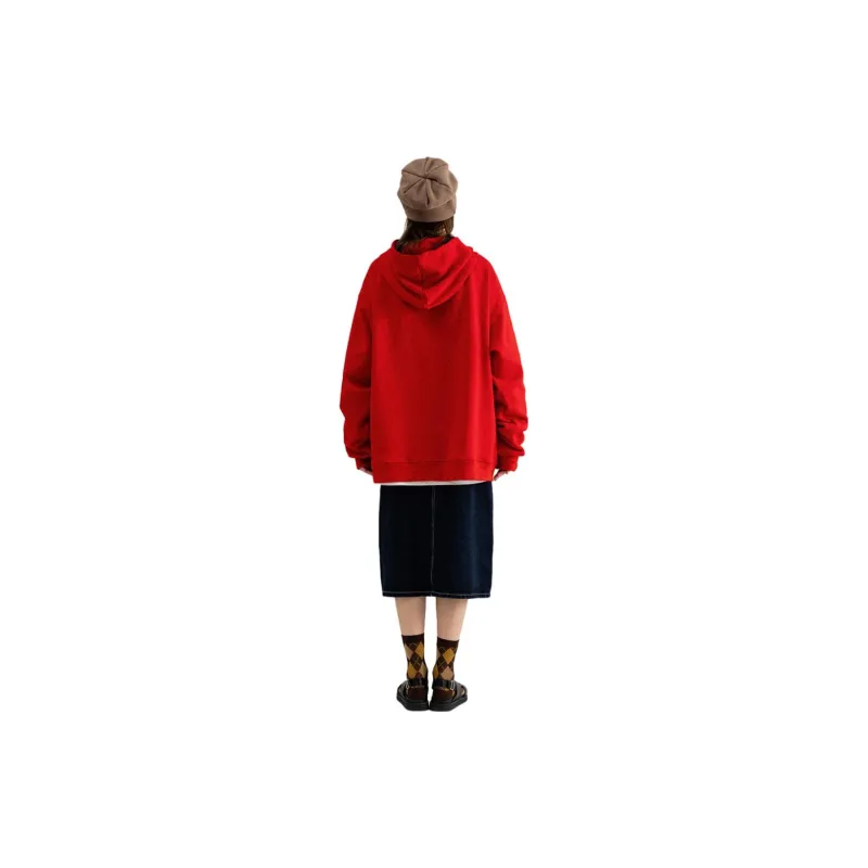 ZUOBEIKA Sweatshirts Women's Red-1
