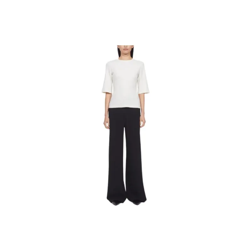 RODEBJER Fine ribbed Organic Cotton T shirt-2