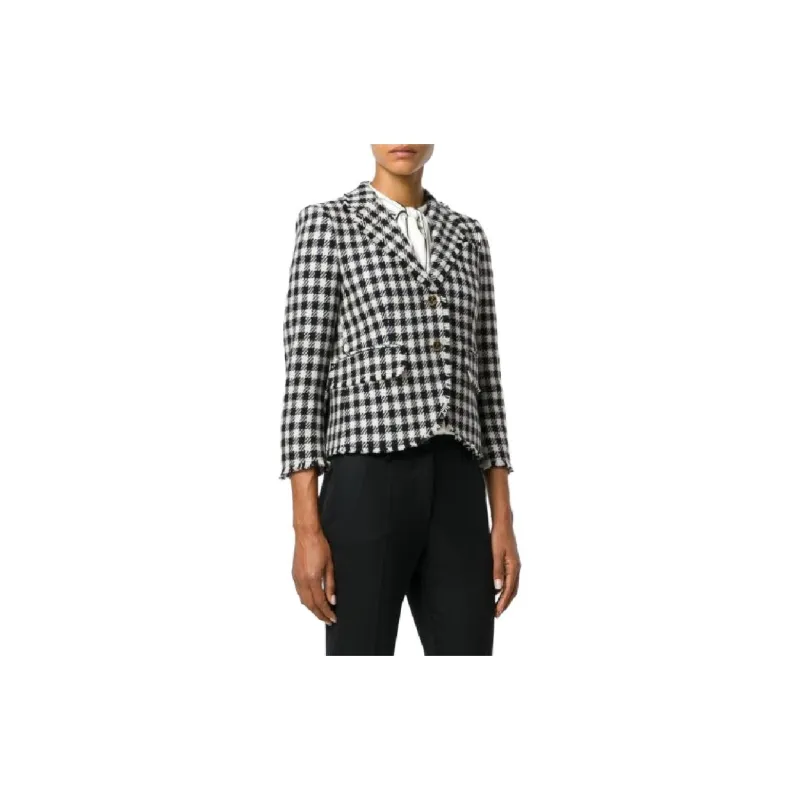 THOM BROWNE Jackets Women's Black/White-1