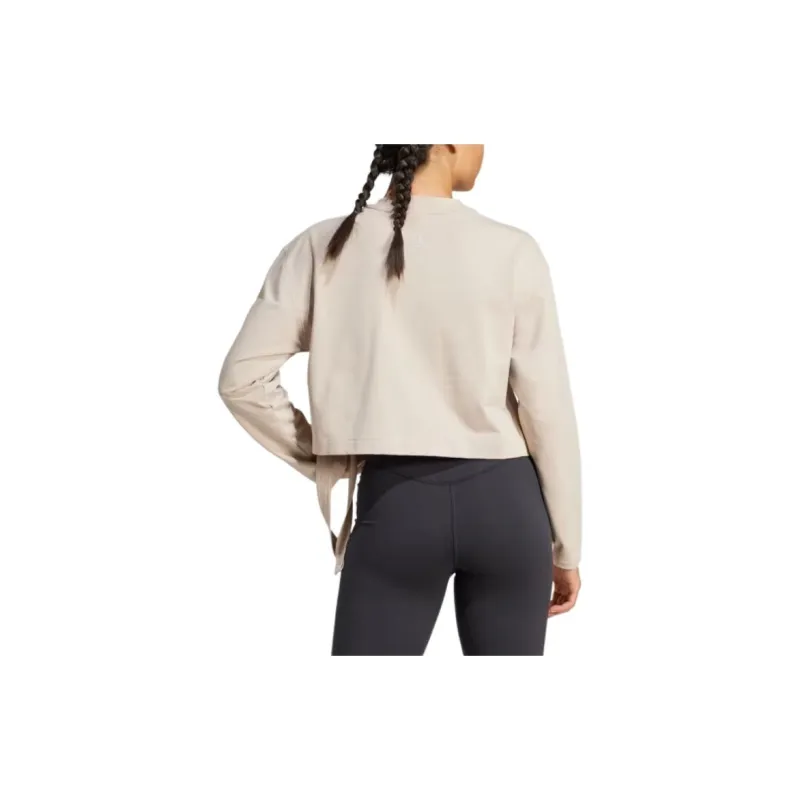 Adidas T Shirt Women's Wonder Beige-3