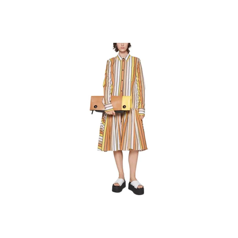 MARNI Long-Sleeved Dresses Women's Multicolor-2
