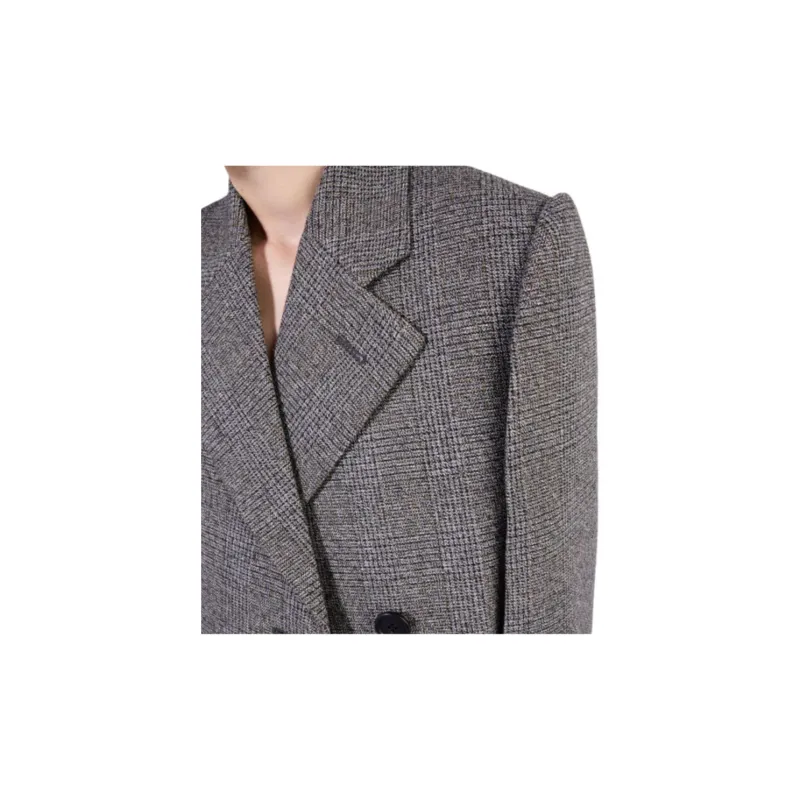 PRADA Prince Of Wales Checked Blazer-5