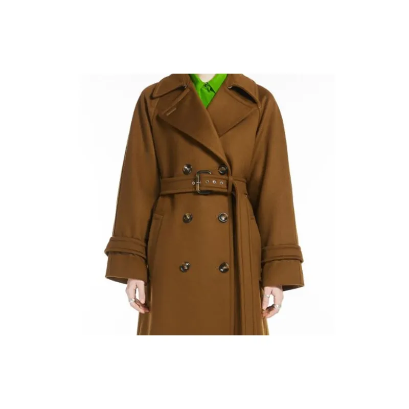 SportMax Leandro Double-breasted Coat-4