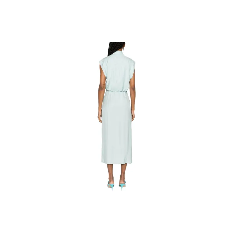 PINKO Amityville Asymmetric Shirt Dress-2