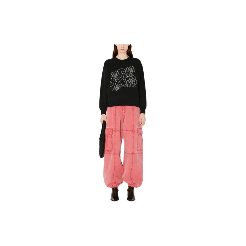 KENZO Floral Embellished Crewneck Sweatshirt-4