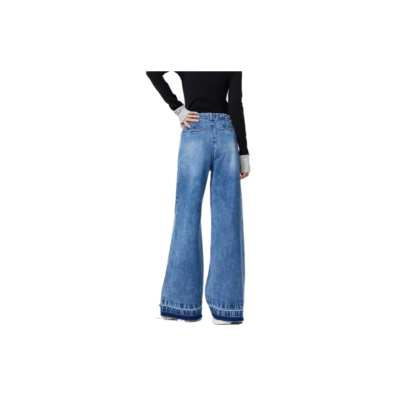 BASIC HOUSE Jeans Women's Blue-4
