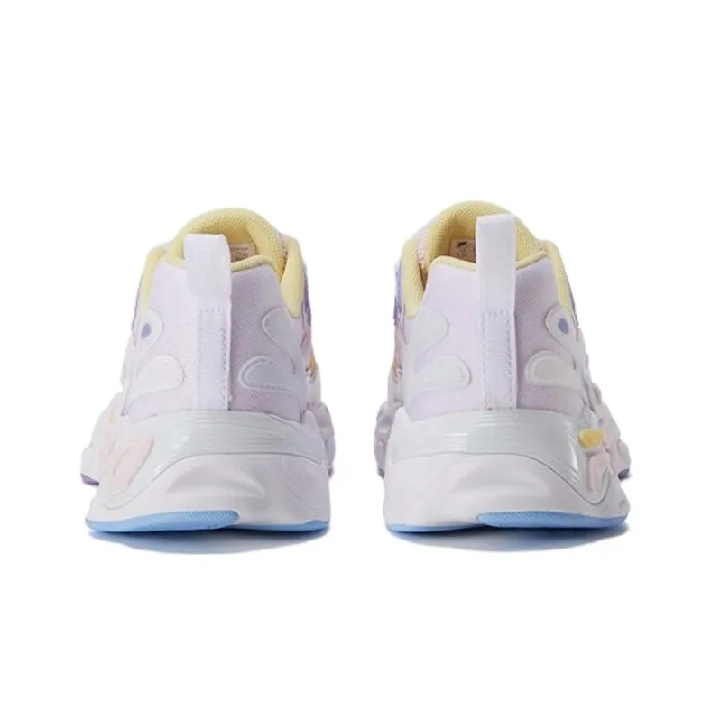 FILA KIDS Breathable Lightweight Low-Top Kids' Running Shoes Plain Mist Pink Teenagers-4