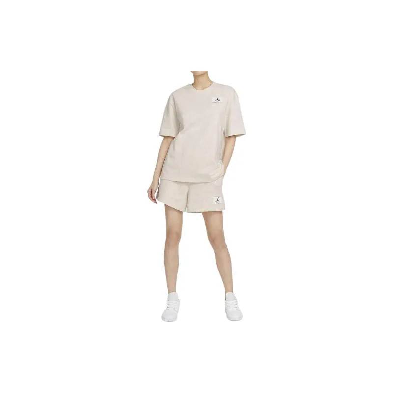 Jordan Casual Shorts Women's Light Khaki-2