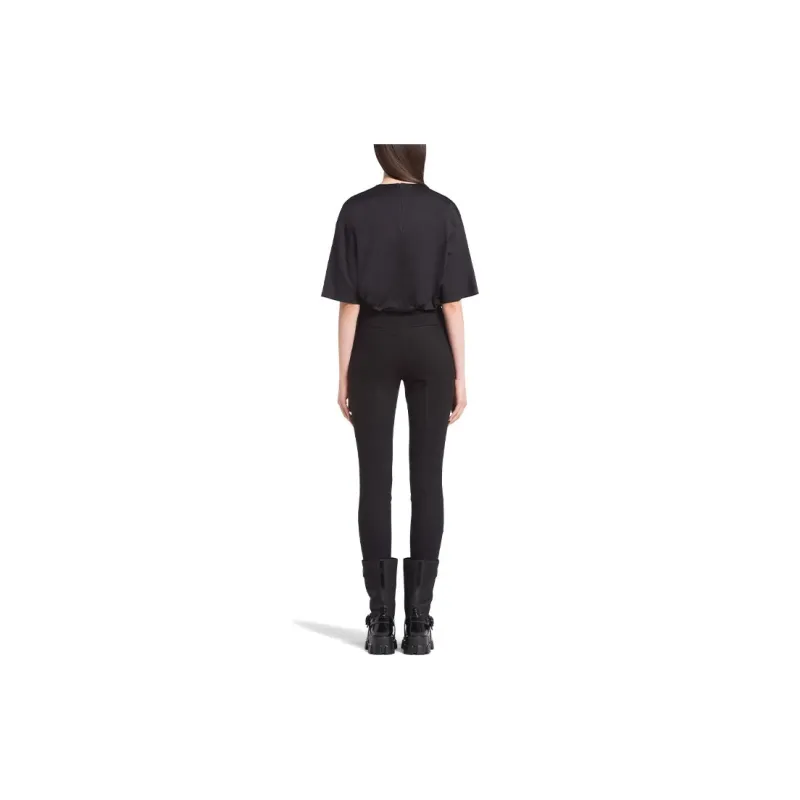 PRADA Crop Tops Women's Black-2
