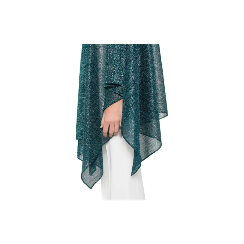 Talbot Runhof Lurex Cape-4