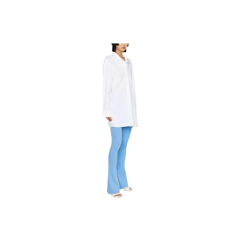 OFF WHITE Button Detailed Long Sleeved Shirt-3