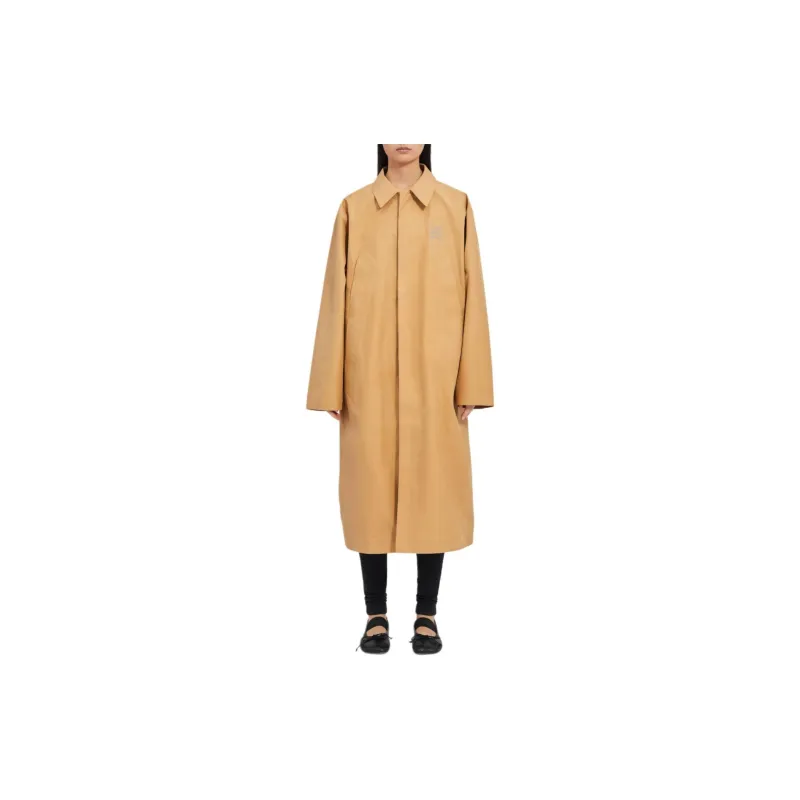 MM6 Maison Margiela X Salomon Logo Printed Trench Coat-1