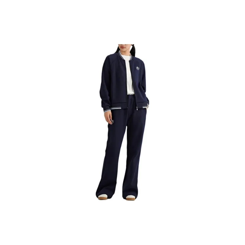 Kappa Baseball Jacket Women's Marine Blue-2