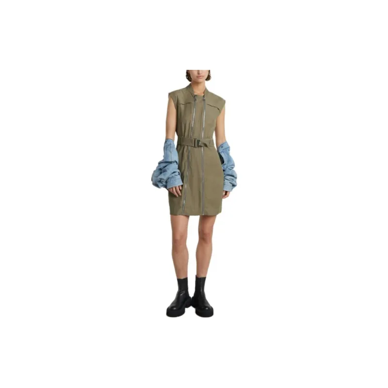 G-STAR RAW Sleeveless Dress Women's Coriander-1