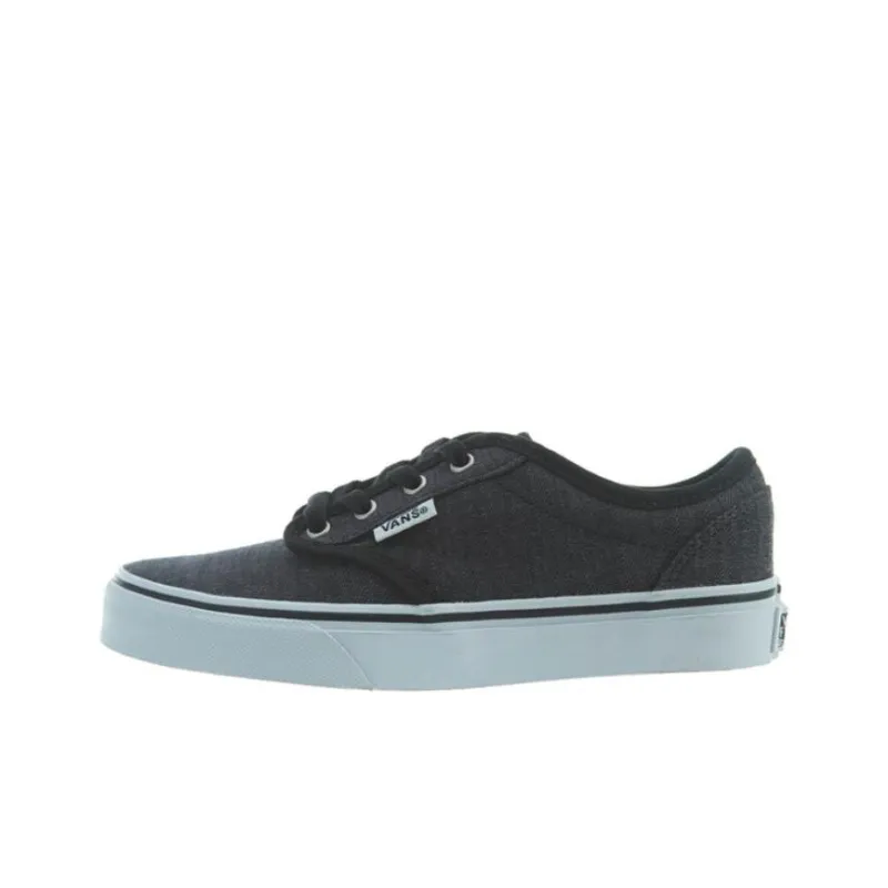Vans Atwood Slip Resistant Low Top Kids' Skateboarding Shoes Gray Teenagers-0