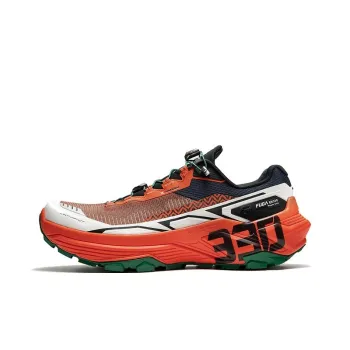 KAILAS FUGA Cushioning, Wear Resistant Low Top Running Shoes Men's Fuga Orange/Unbleached Original Color/Navy Blue