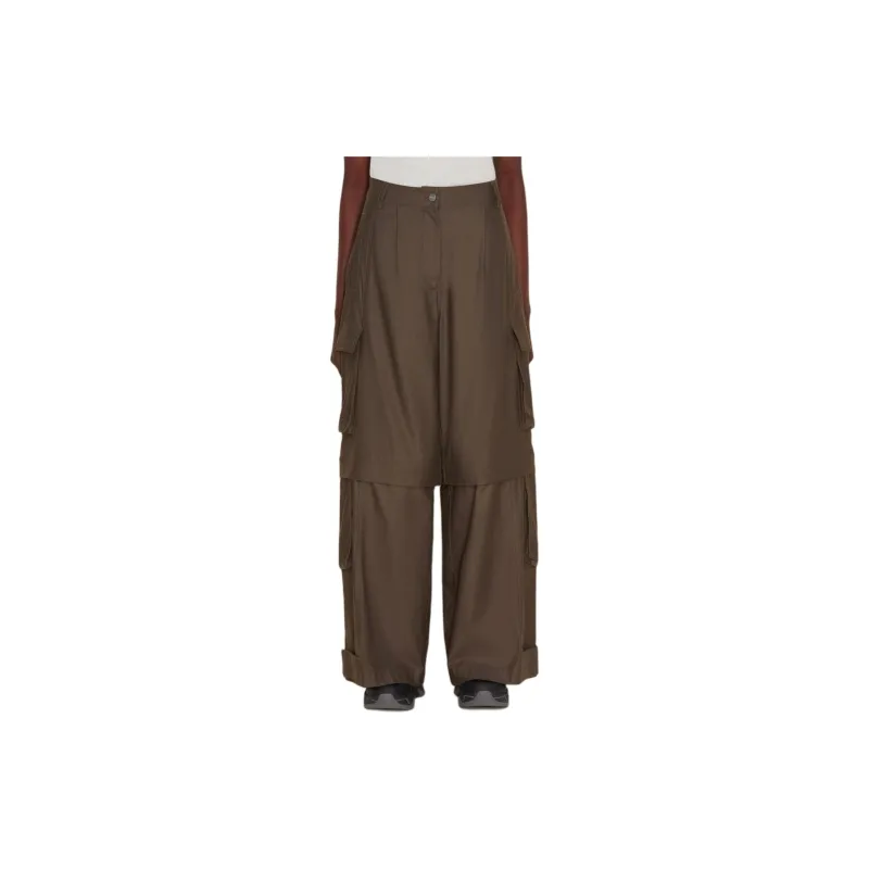 HOLZWEILER Cargo Pants Women's Olive Green-2